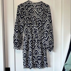 Aztec Print Mini Dress